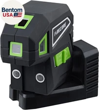 5-Point Laser Level, Green Beam Self-Leveling Laser Plumb Bob with Magnetic Base
