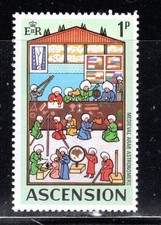 BRITISH ASCENSION  ISLANDS  STAMP MINT HINGED LOT 1534AX