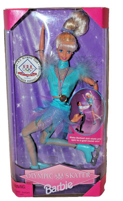 Barbie Olympic Skater 1997/Mattel 18501- NRFB