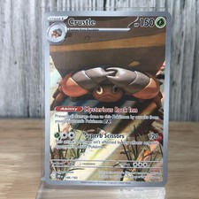 Pokémon TCG Crustle 186/182 Destined Rivals Holo Card Illustration Rare