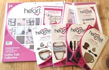 Heartfelt Creations "Coffee Talk" Stamps, Dies, and Paper Lot