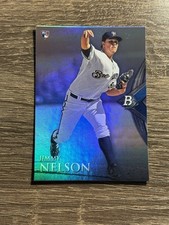 2014 Bowman Platinum Jimmy Nelson RC Milwaukee Brewers #88
