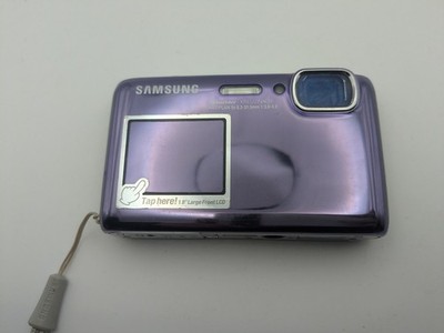 Samsung ST100 Dual View Digitalkamera - Lila Purple - Selfie Display
