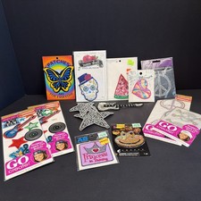 Lot Of Vintage Patches Both New And Used Iron On And Appliqu 