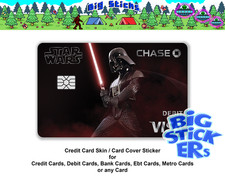 Chase Vader Credit Card Skin Smart Sticker Wrap Card Sticker Decal