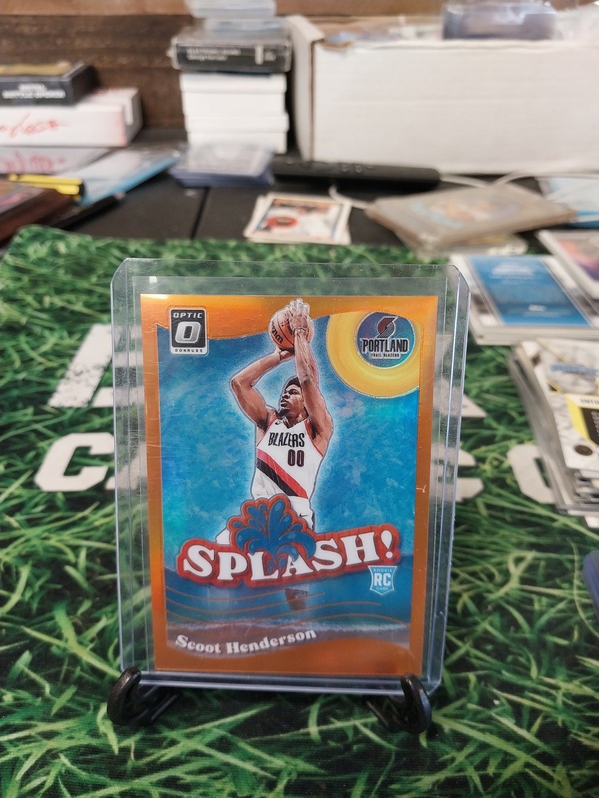 2023-24 Donruss Optic Splash Orange #15 Scoot Henderson /39 RC