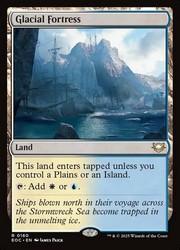 Glacial Fortress 160 Commander: Edge of Eternities