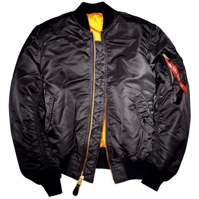 ALPHA INDUSTRIES Fliegerjacke MA-1 | Black (100101) Bomberjacke Herren 03 3XL