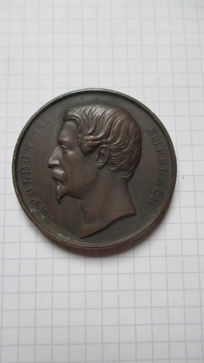 MÉDAILLE MEDAL CONCOURS AGRICOLE PARMENTIER OFFERT PAR MAIRE DE LICQUES MÉDAILLE MEDAL CONCOURS AGRICOLE PARMENTIER OFFERT PAR MAIRE DE LICQUES