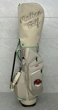 Malbon golf stand bag Malbon golf bag caddy bag Beige 8.5 inch 3.6kg 5-way