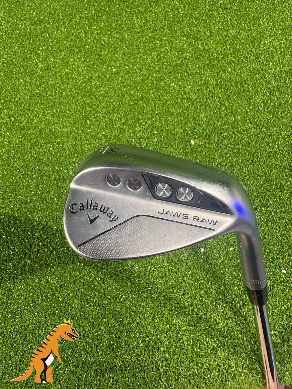 Used RH Callaway Jaws Raw 56.10* Sand Wedge Dynamic Gold Tou