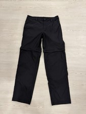 Eddie Bauer Pants Womens 10 Black Convertible...