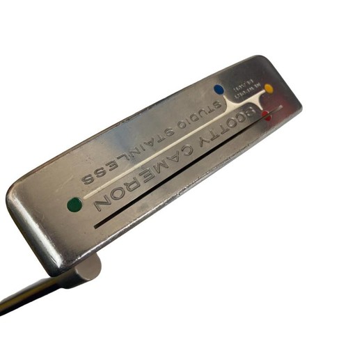SCOTTY CAMERON STUDIO STAINLESS NEWPORT BEACH 35in Putter RH No H/C