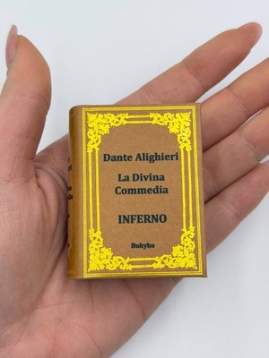MINIATURA La Divina Commedia, Inferno, di Dante Alighieri