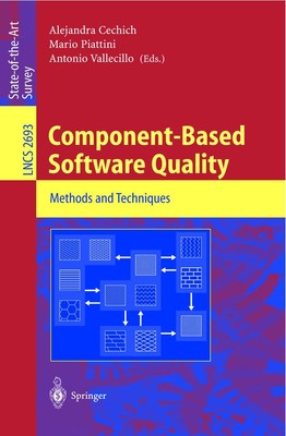 Component-Based Software Quality Alejandra Cechich