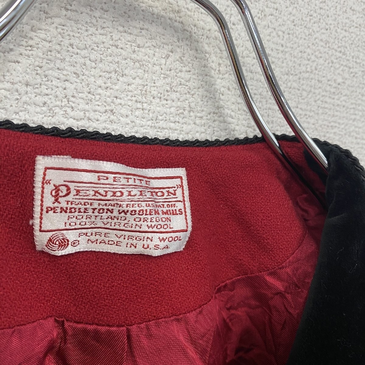 Pendleton 70s Wool Double-Breasted Tailored Jacke… - image 4