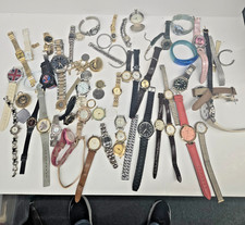 Lot of Vintage Watches Timex JM Jacmor Guess Sergio Valante Polo Parts or Repair