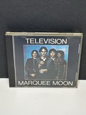 TELEVISION MARQUEE MOON CD ELEKTRA/ASYLUM RECORDS 1977 **TESTED**