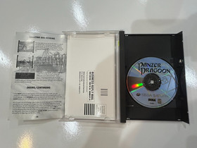 Panzer Dragoon (Sega Saturn, 1995) CIB Complete w Manual + Reg Card + Foam MINT