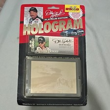 Wheels Racing Dale Earnhardt Platinum Hologram Card Out of This World #07480
