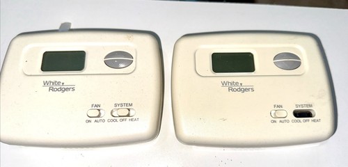 Lot Of 2 White Rodger’s Pre Owned Thermostats