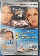 Finding Neverland Ella Enchanted Double Feature