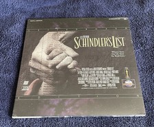 "Schindler's List" Letterbox Edition Laserdisc Liam Neeson 1993 New Sealed 