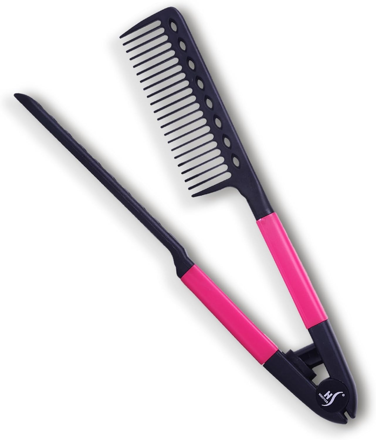 Herstyler Hair Straightening Comb - Straightener Comb for Flat Iron - Makes Styl