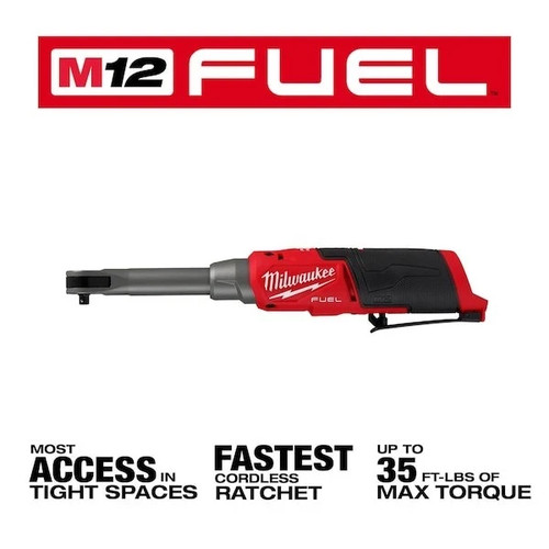 Milwaukee Tool 2569-20 M12 Fuel 3/8" Extended Reach High Speed Ratchet