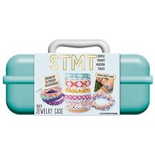 NEW STMT DIY Custom Jewelry Case Craft Kit Beads Accessories Mint