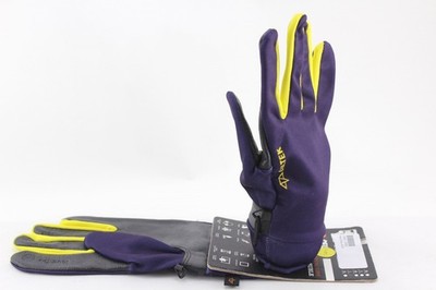 Celtek Ruble Touchscreen Gloves Mens Size Medium Purple Touchtec Driving New 