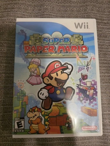 Super Paper Mario (Nintendo Wii) Brand New Factory Sealed