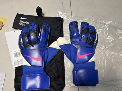 Nike Vapor Grip 3 Goalkeeper Soccer Gloves Blue Size 9 HQ0304-458 NEW Ship Now