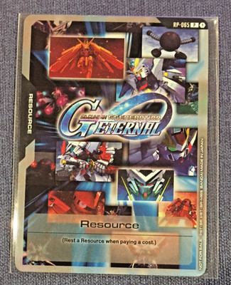 Gundam Card Game RP-065 Resource  G Generation Eternal Promo ENGLISH