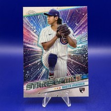 2024 Topps Update Shota Imanaga Stars Of MLB Chrome #CSMLB-81 Rookie RC Cubs