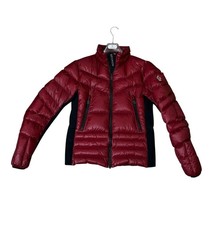 Bomber Moncler Canmore Grenoble | Taglia S-M| Burgundy, Rosso| Eccellente
