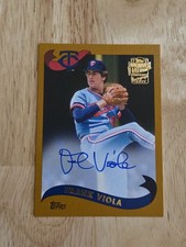 2021 Topps Archives Fan Favorites FRANK VIOLA Autograph 2002 Topps Auto Twins