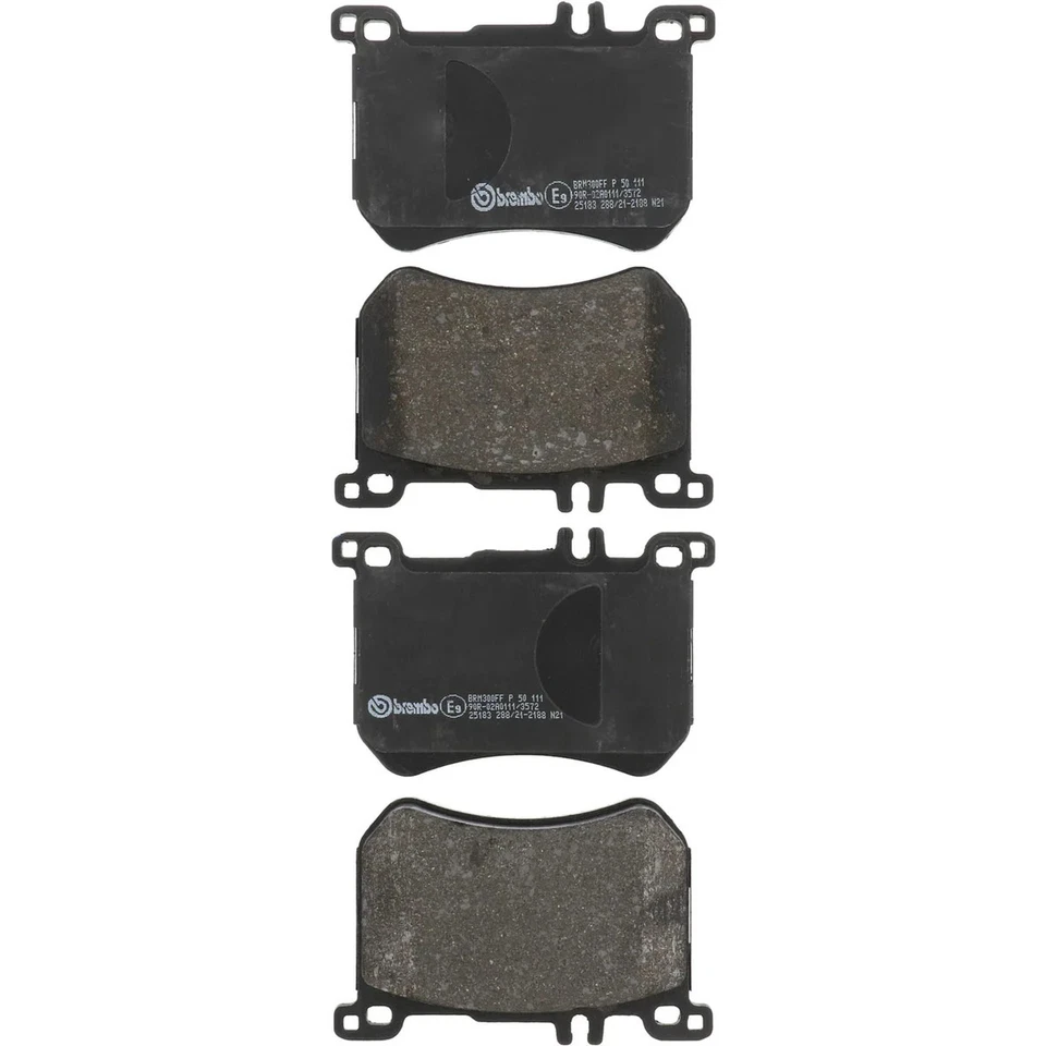 Pastillas de freno delanteras Brembo P50111 poco metálicas para Mercedes-Benz SL550/SL 2013-2020 Foto 2 de 2