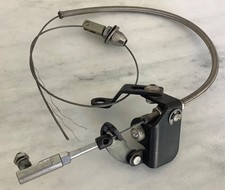Lokar Throttle Cable With Mounting Brackets And Electric Neutral Safety Switch