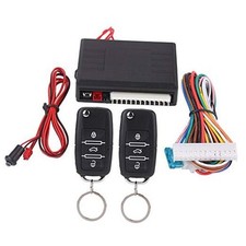 Universal Car Keyless Entry System with 2 Remote Control, Auto Door Lock