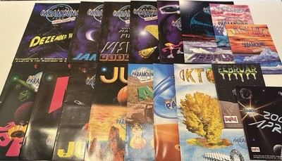 Paramount Park 17 x  Parkzeitung  1998-2001 Rödermark Flyer Rave Techno
