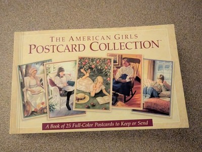  VTG The American Girls Postcard Collection Book American Girl Doll 1st edition