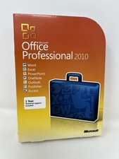 Microsoft Office Professional 2010 Full Retail Package w/ Product Key