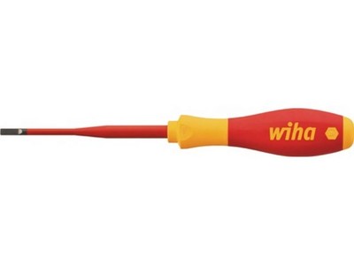 WIHA 35392 Schraubendreher 3201 slimFix Schneidenbreite 6,5 mm Klingenlänge 150