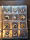 56 colorized Kennedy half dollars illustrating ww2 battles in album w/ history — photo 7