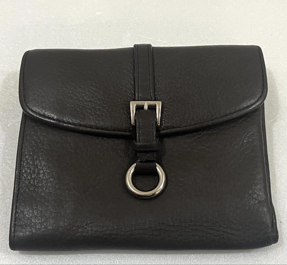 PRADA складного бумажника коричневый VITELLO DAINO отличный подарок F/S - Изображение 2 из 4