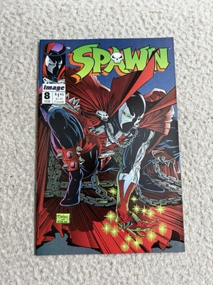 Spawn #8 Image Comics 1993 Todd Mcfarlane Spider-Man Homage Cover NM