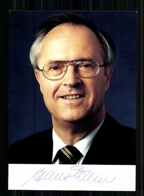 Hans Eichel Bundesminister der Finanzen Original Signiert # BC 225420