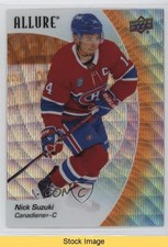 2023-24 Upper Deck Allure Orange Slice Nick Suzuki #27 READ f6d