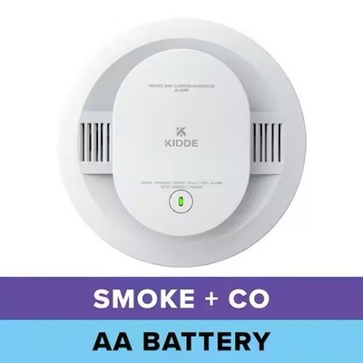 Kidde Smoke and Carbon Monoxide Detector Alarm 85 dB 30CUDR w/ Batteries 1-pack
